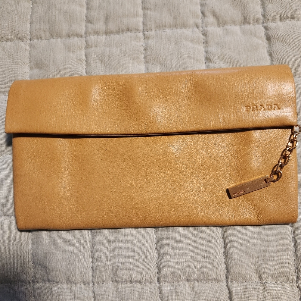 Prada Tan Leather Women's Bag